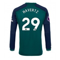 Arsenal Kai Havertz #29 Tretí futbalový dres 2023-24 Dlhy Rukáv